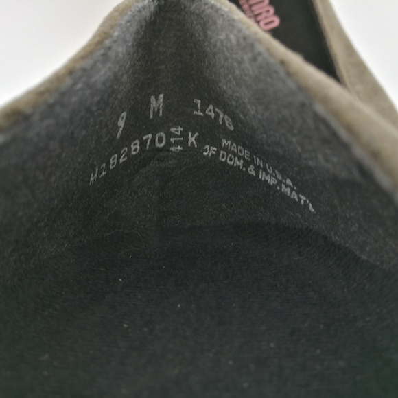 Munro Slip On Loafers Flats 9M Gray Nubuck - Picture 5 of 8